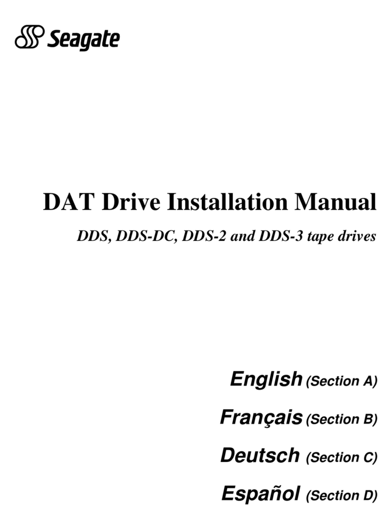 Seagate DDS User manual