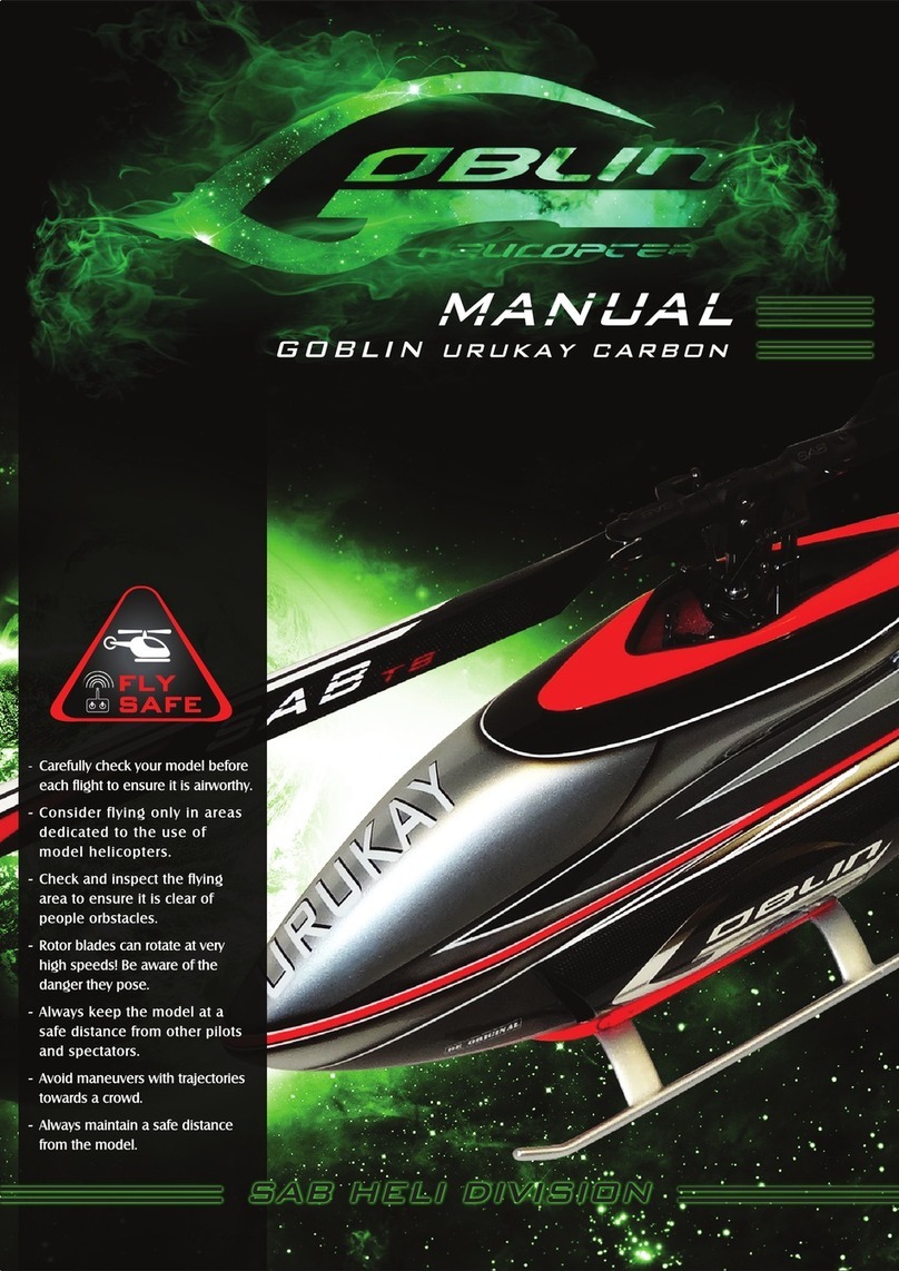 SAB Heli Division Goblin URUKAY CARBON manual