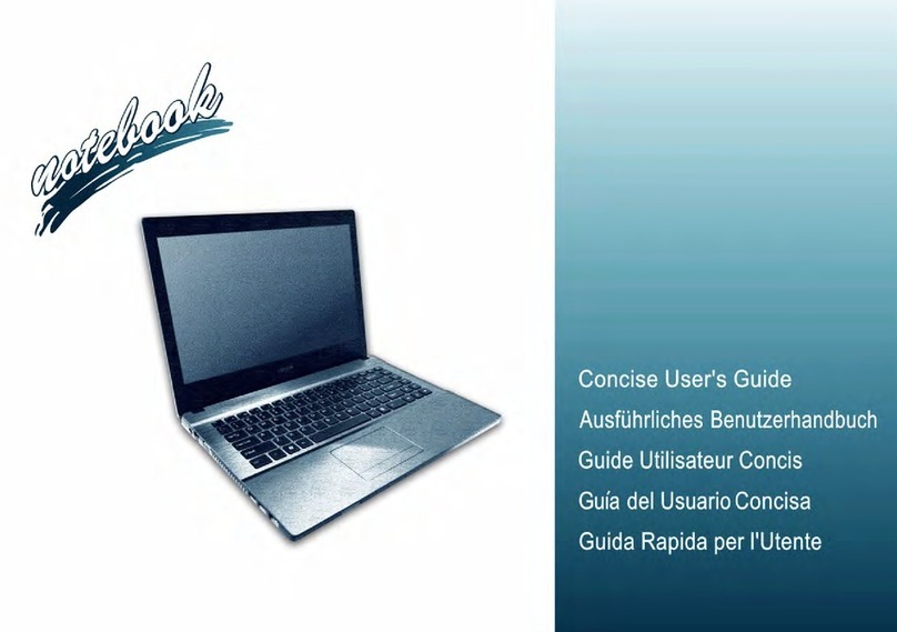 Clevo W540EU User manual