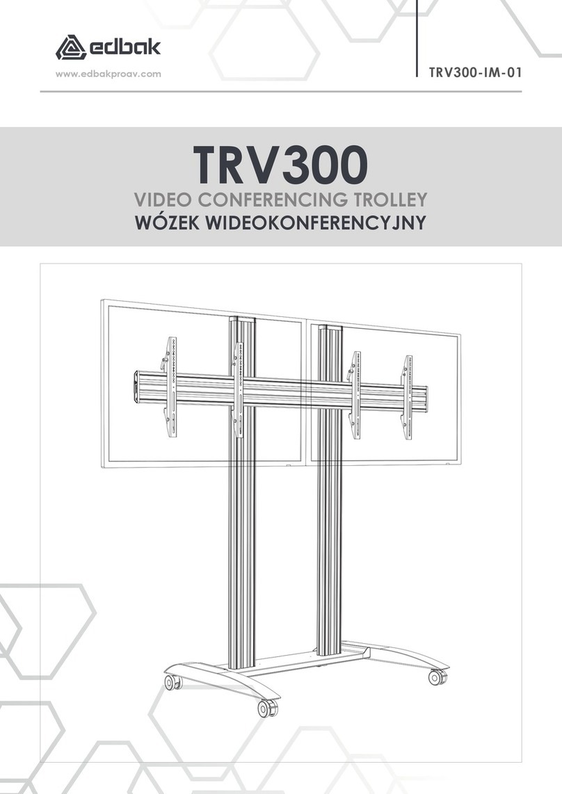 Edbak TRV300 installation manual