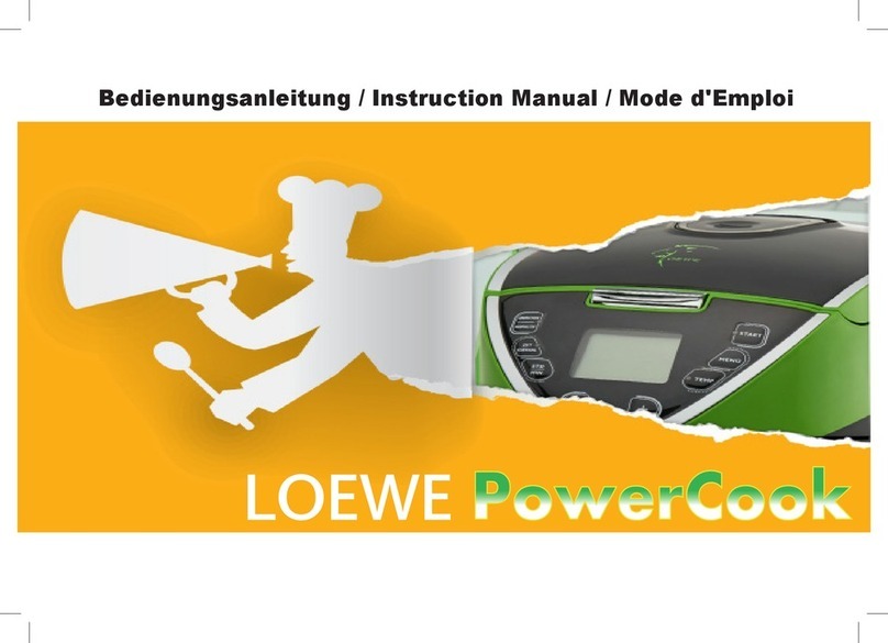 Loewe PowerCook LW-MC-001 instruction manual