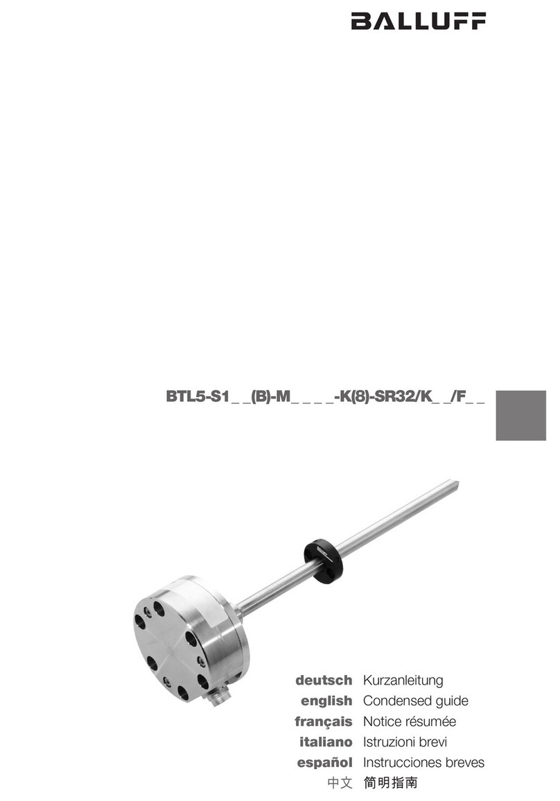 Balluff BTL5-S1 Series User manual