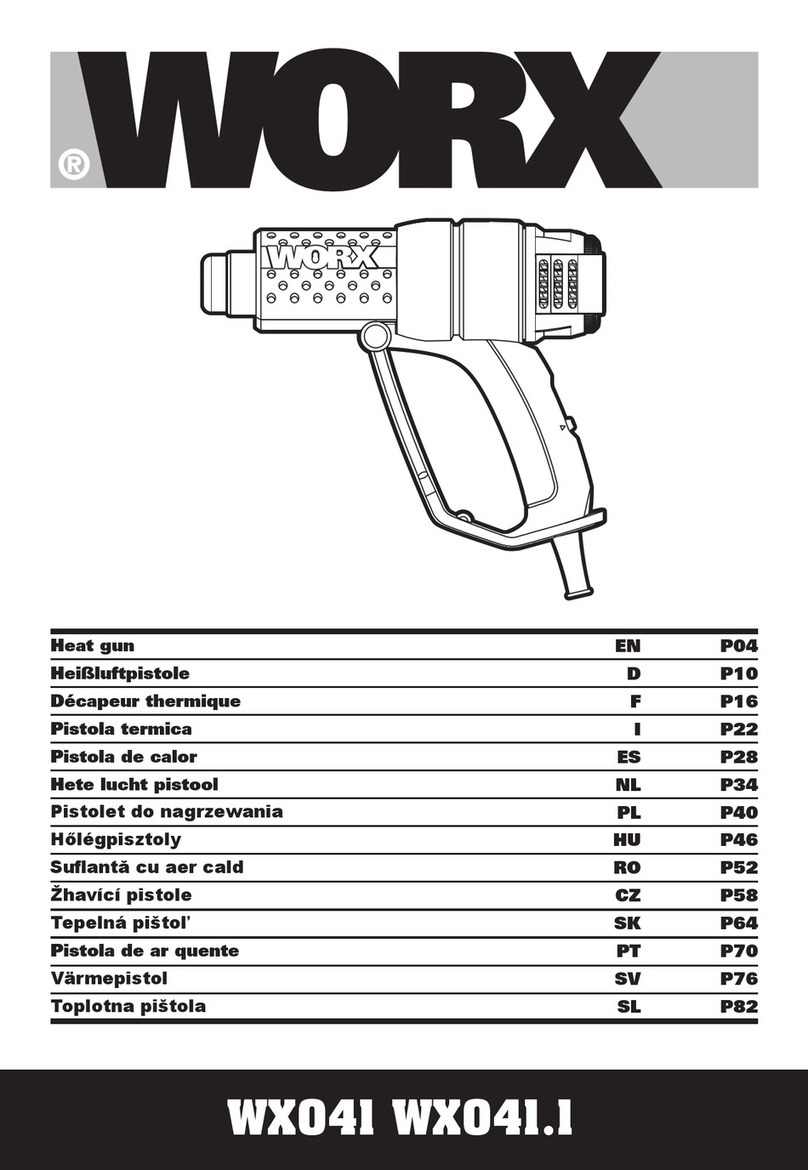 Worx WX041 Original instructions