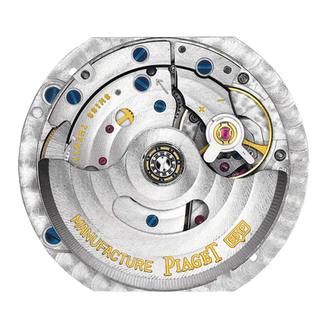 Piaget 551P User manual