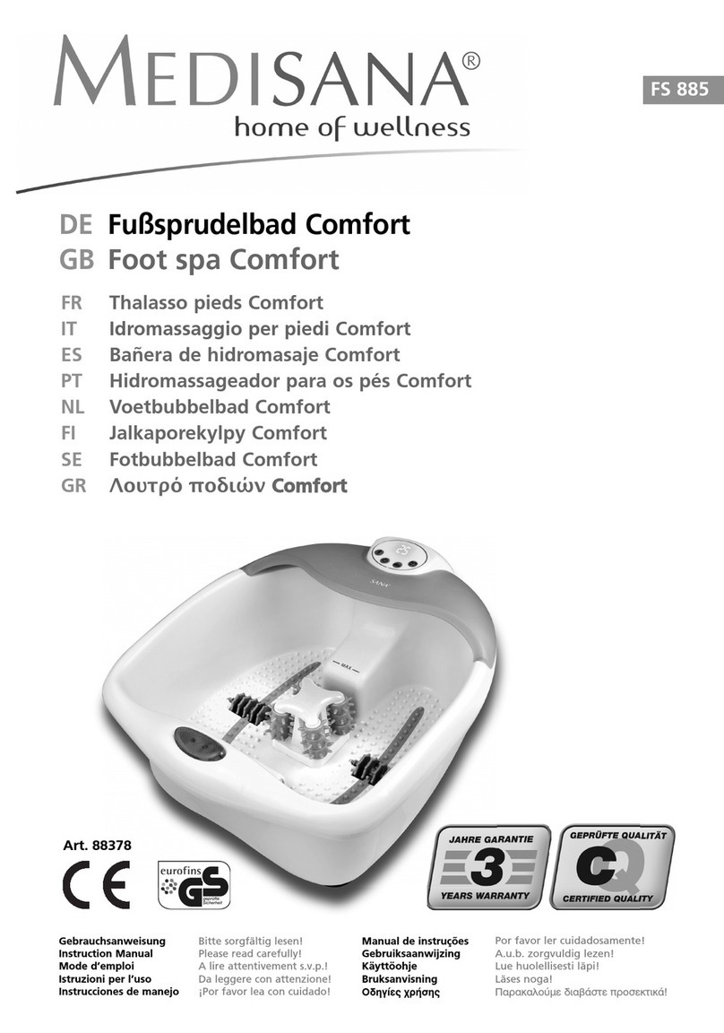 Medisana FS 885 instruction manual