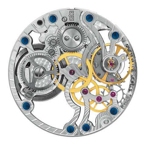 Piaget 838S User manual