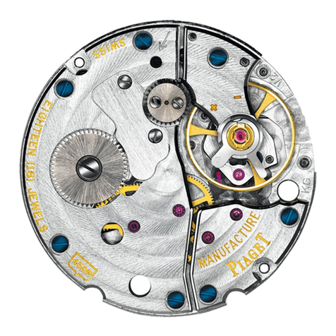 Piaget 450P Instructions for use