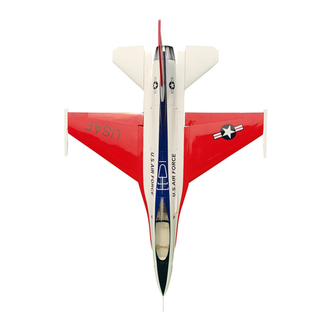 Top RC Model F-16 Fighting Falcon instruction manual
