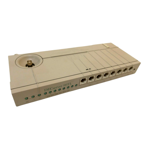 Digital Equipment DECserver 90TL User manual Digital Equipment DECserver 90TL User manual