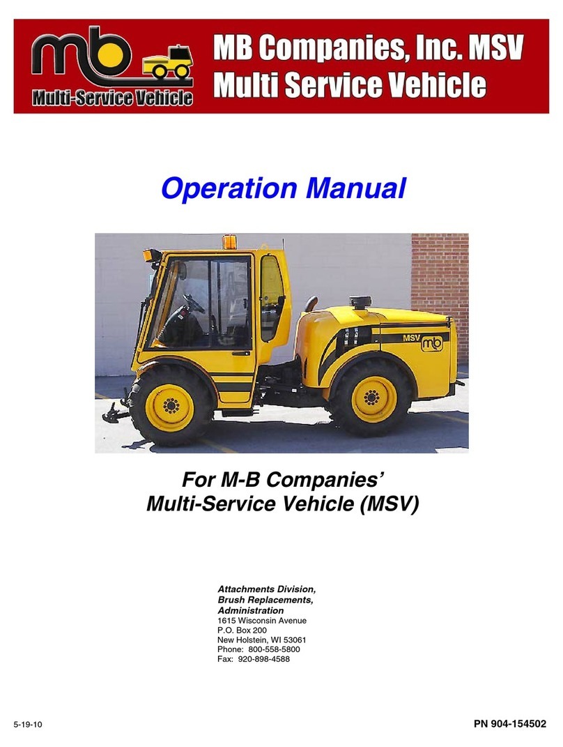 MB Multi-Service Vehicle Operation manual MB Multi-Service Vehicle Operation manual