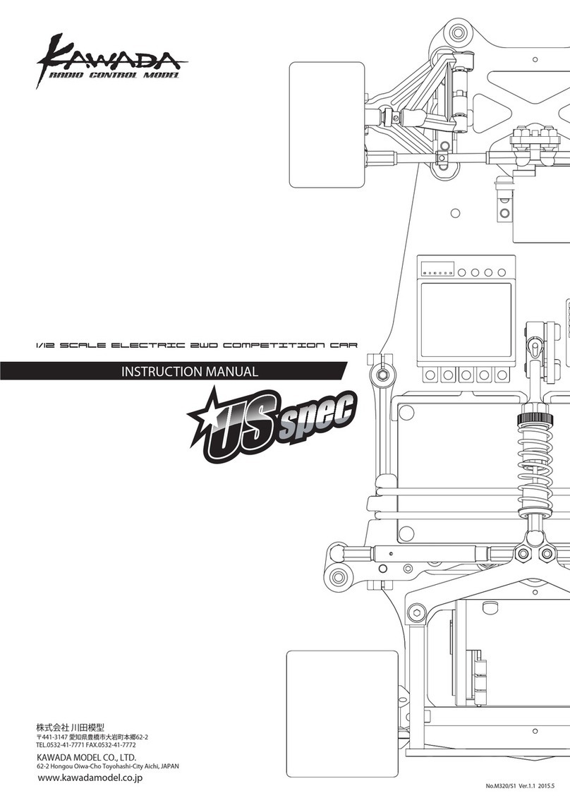 Kawada M300FX-III US-SPEC User manual