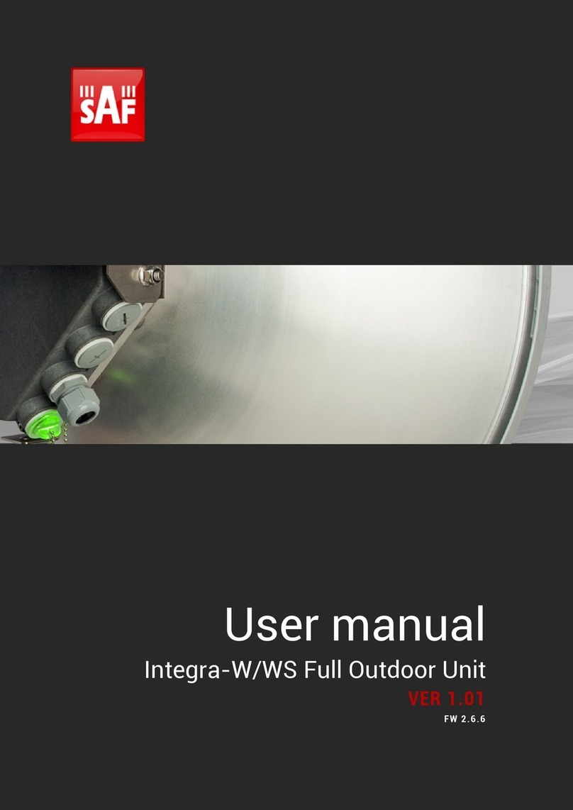 SAF tehnika Integra-W Series user manual
