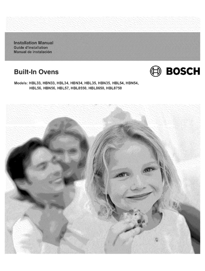 Bosch HBL33 User manual