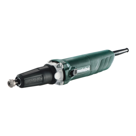 Metabo G 400 User manual