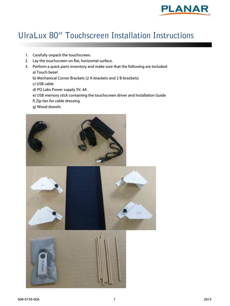 Planar UlraLux 80 installation instructions