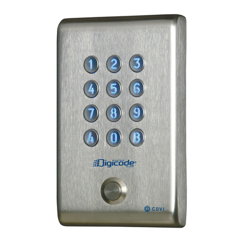 CDVI KCIEN User manual