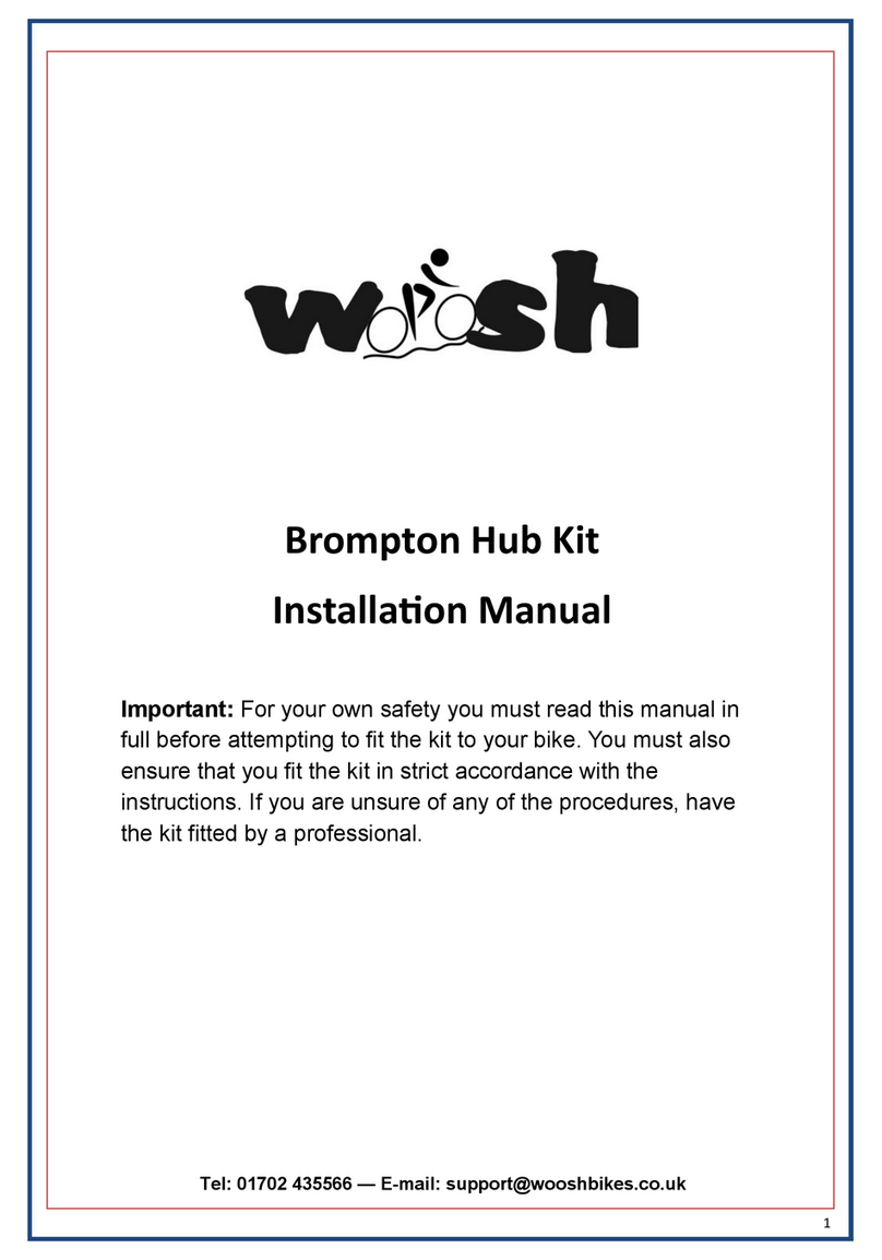 KINETICS Brompton Hub installation manual