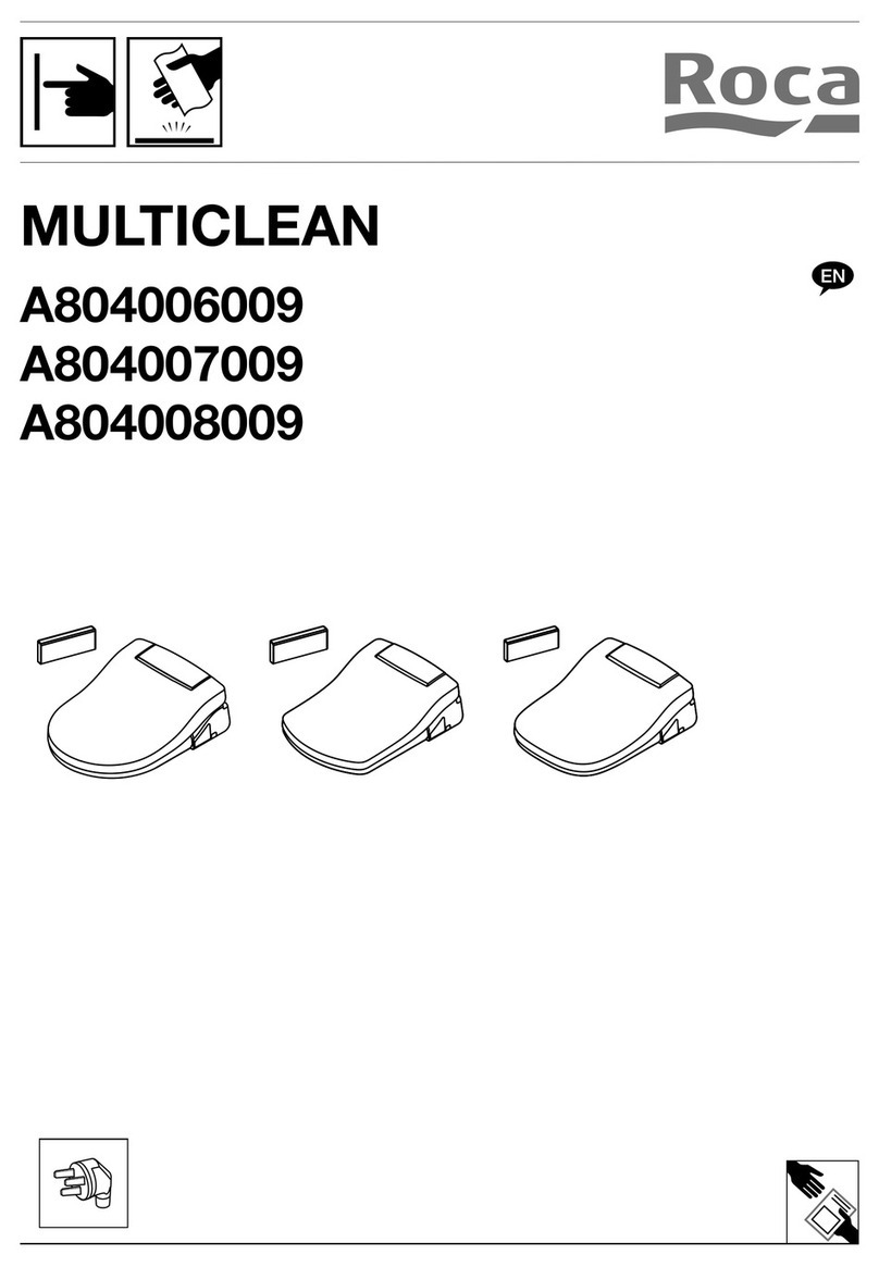 Roca MULTICLEAN A804006009 manual