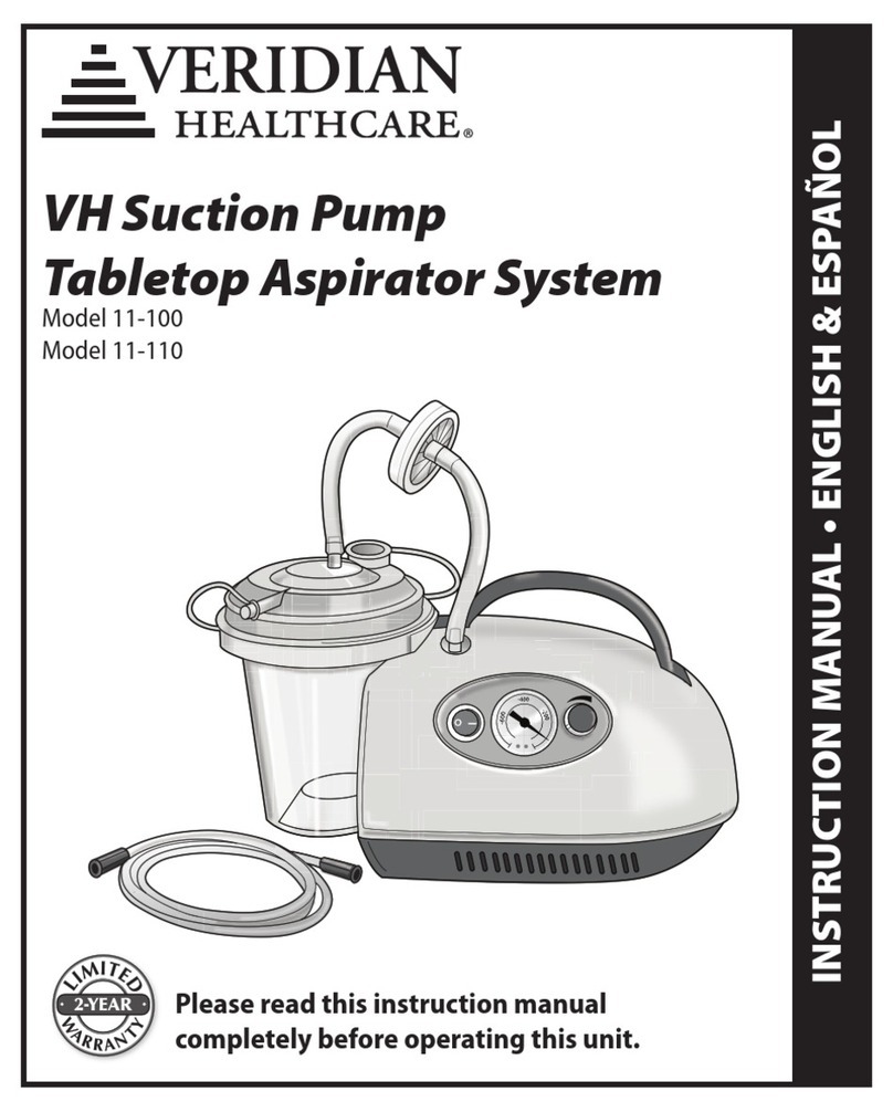 Veridian Healthcare 11-100 instruction manual