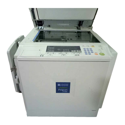 Ricoh JP3000 User manual