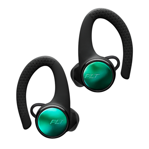 Plantronics BackBeat FIT 3200 Series User manual Plantronics BackBeat FIT 3200 Series User manual