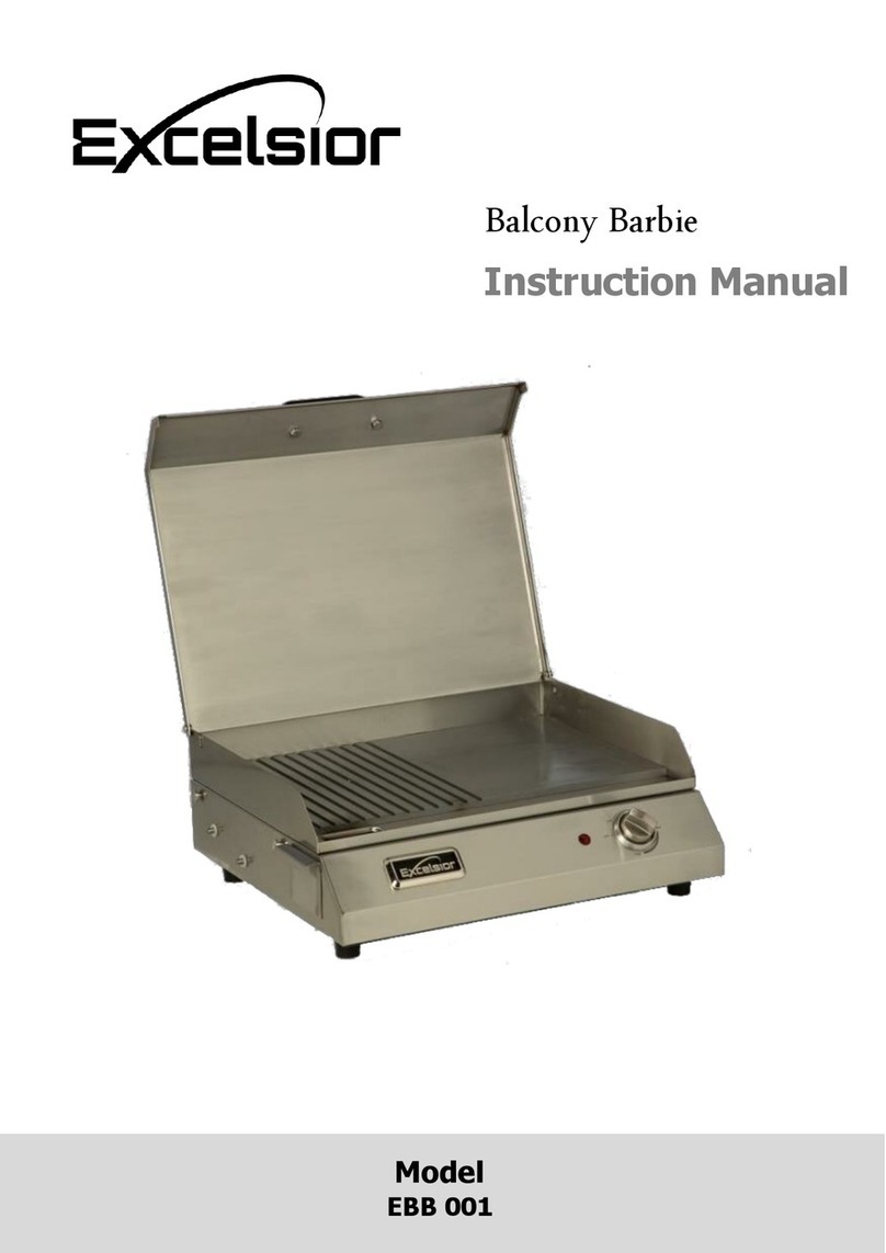 Excelsior Balcony Barbie EBB 001 instruction manual