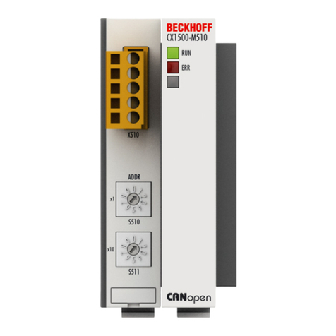 Beckhoff CX1500-M510 User manual