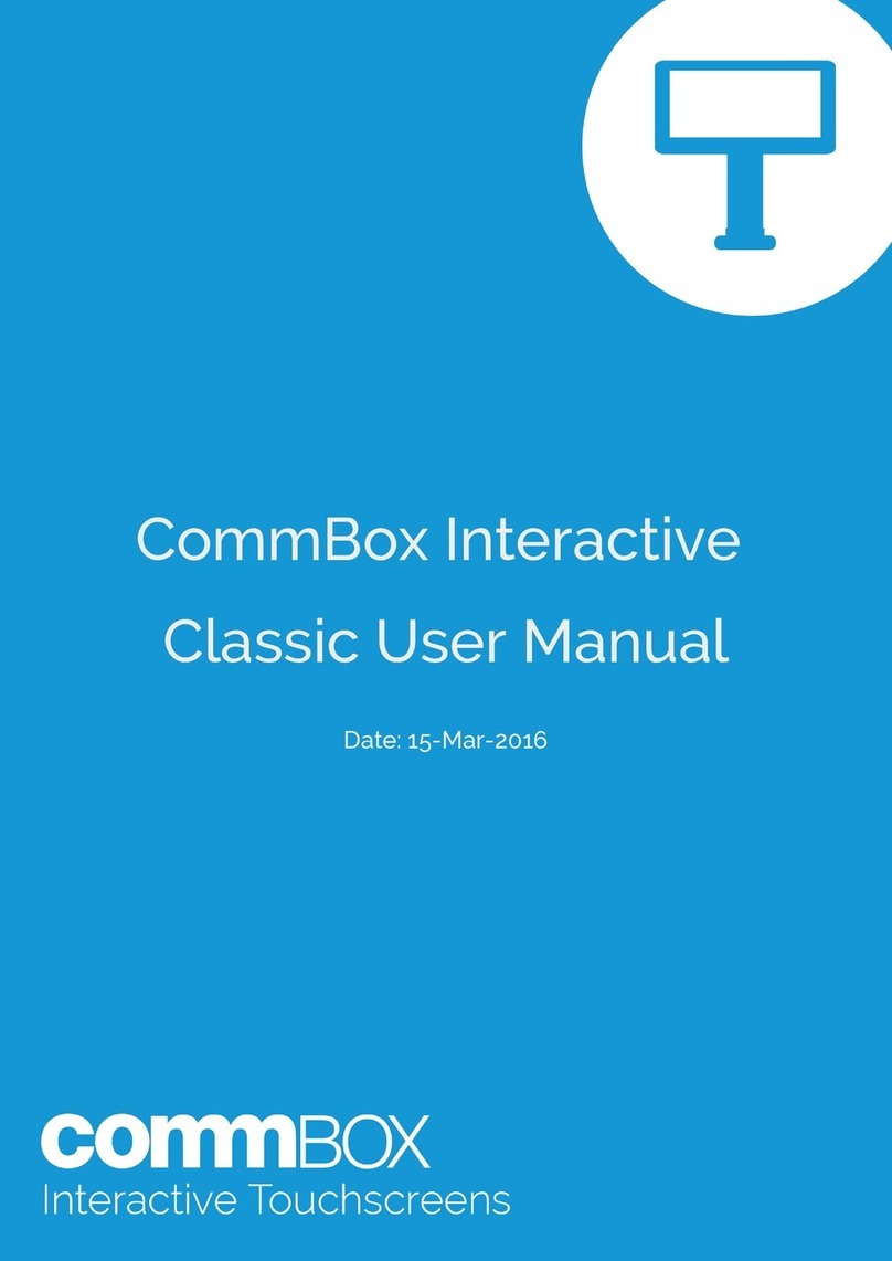 Comm Box Interactive Classic User manual
