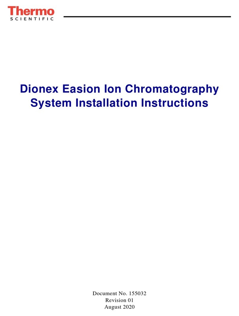 Thermo Scientific Dionex Easion User manual