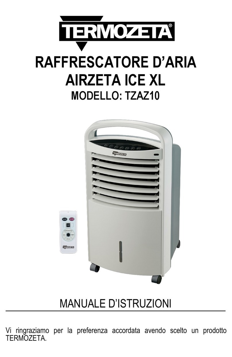 Termozeta AIRZETA ICE XL User manual