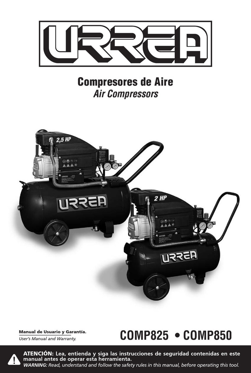 Urrea COMP825 User manual and warranty
