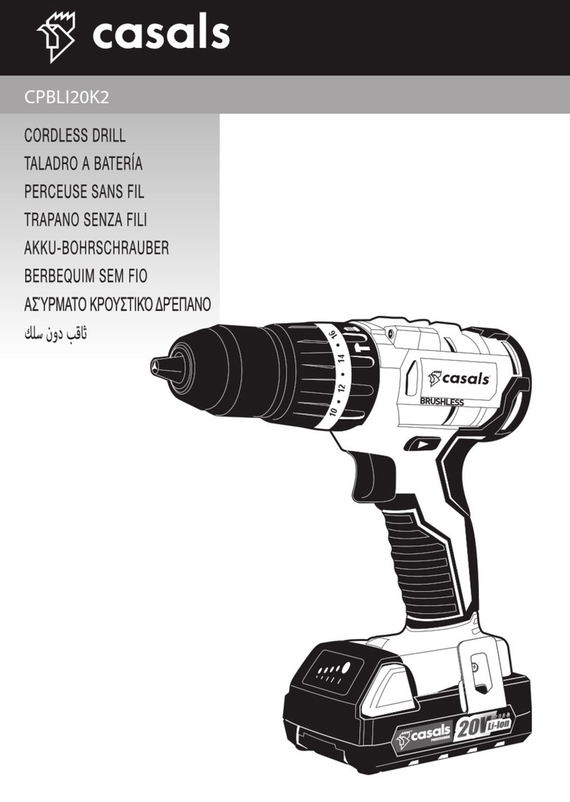 Casals CPBLI20K2 User manual Casals CPBLI20K2 User manual