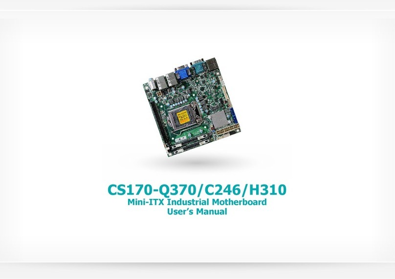 DFI CS170-Q370/C246 User manual