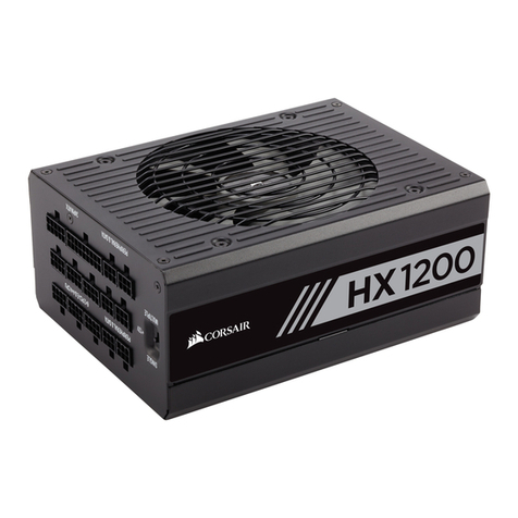 Corsair HX Series User manual