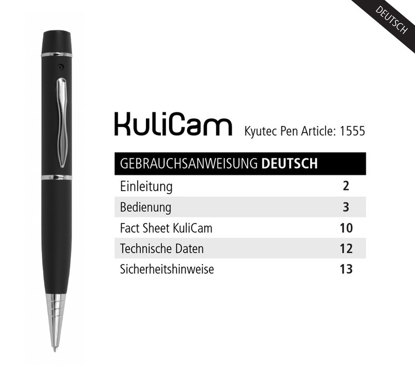 Kyutec KuliCam instruction manual