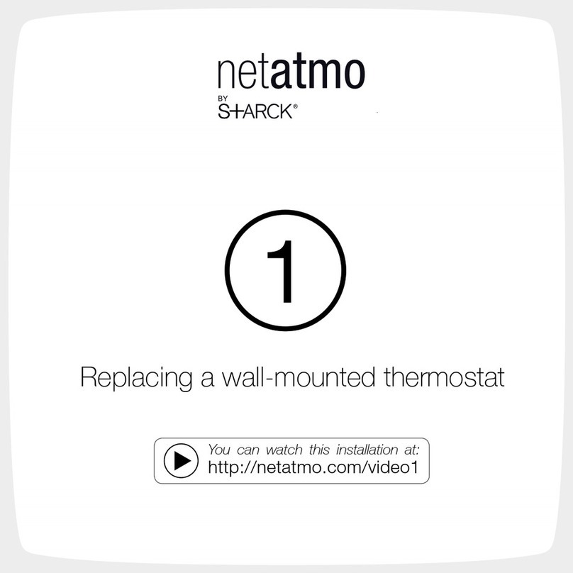 Starck NETATMO User manual