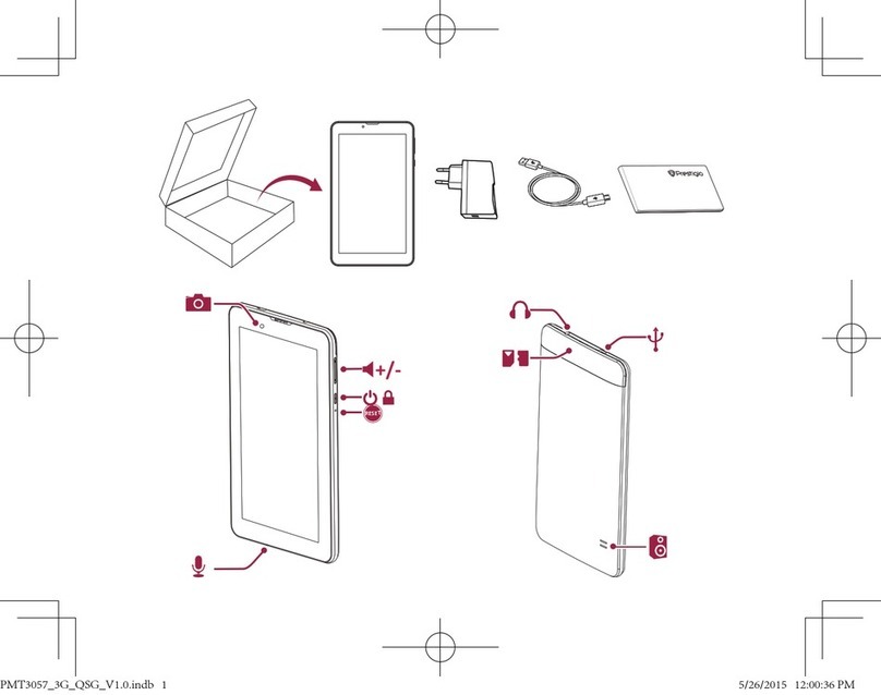 Prestigio Multipad Wize 3057 quick start guide