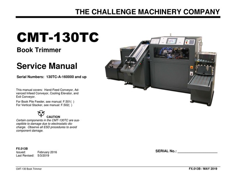 Challenge CMT-130TC User manual