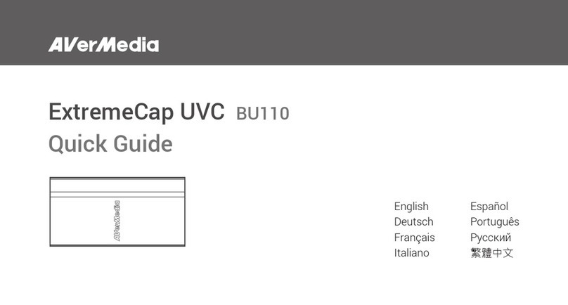 Avermedia ExtremeCap UVC quick guide