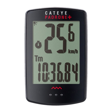 Cateye Padrone+ User manual