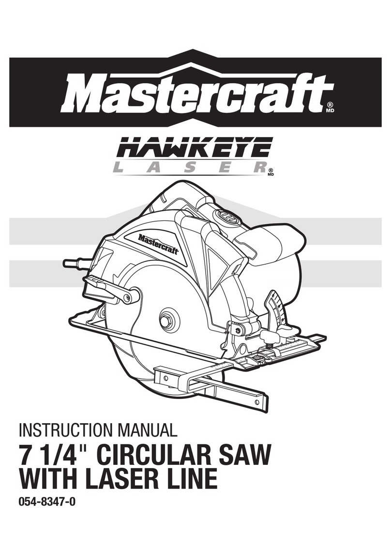 MasterCraft Hawkeye Laser 054-8347-0 User manual