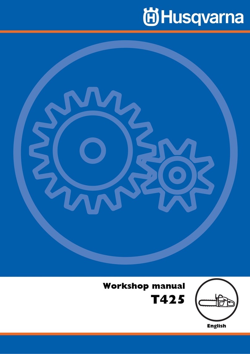 Husqvarna T425 Instruction manual