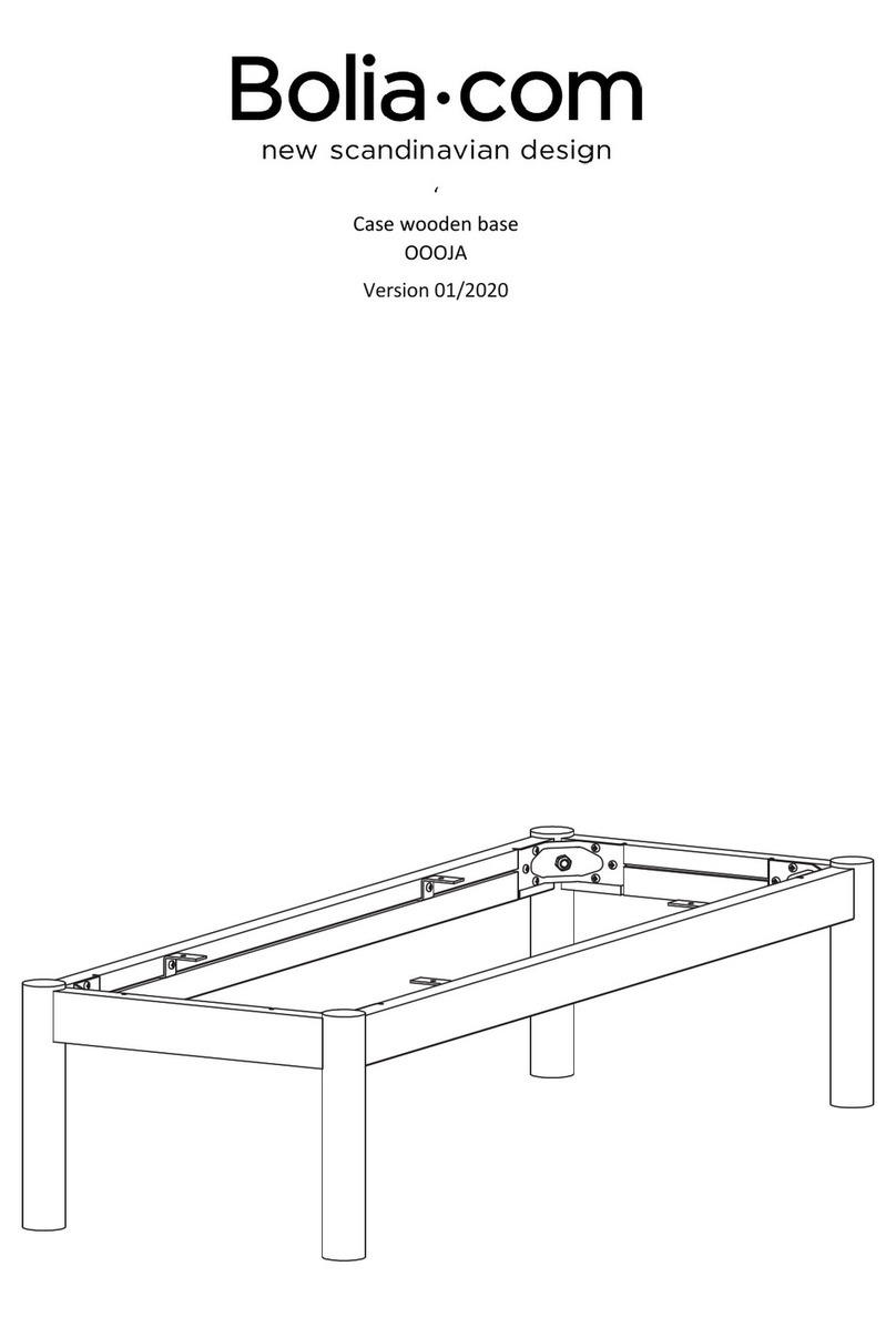 Bolia OOOJA User manual Bolia OOOJA User manual
