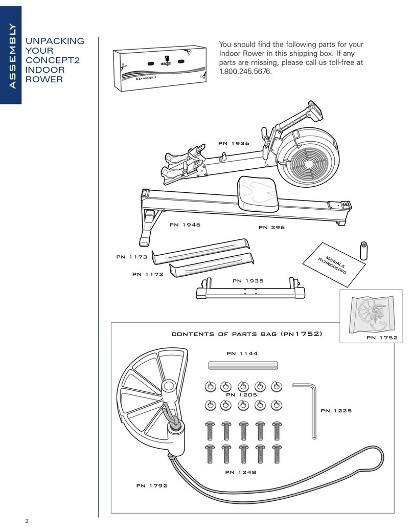 Concept2 D1 User manual