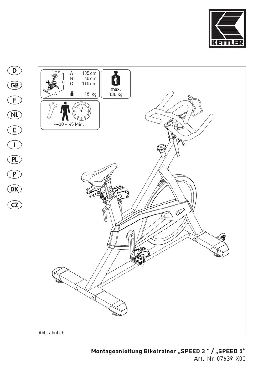 Kettler Speed 3 instructions