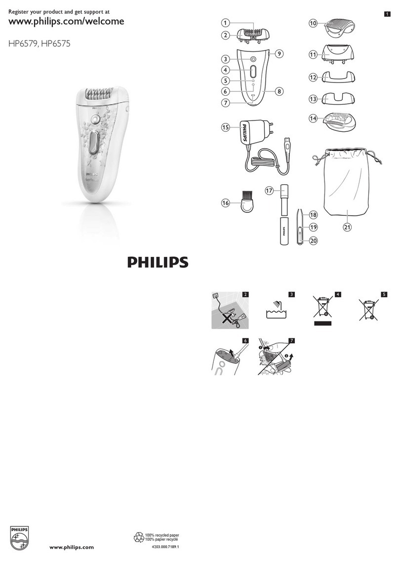 Philips HP6579 user manual