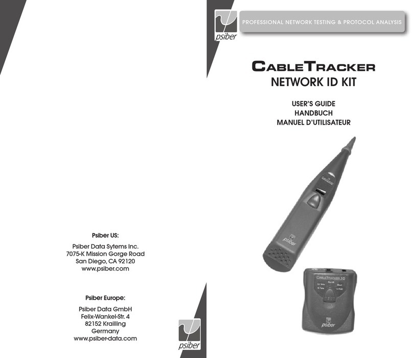 Psiber CableTracker user guide