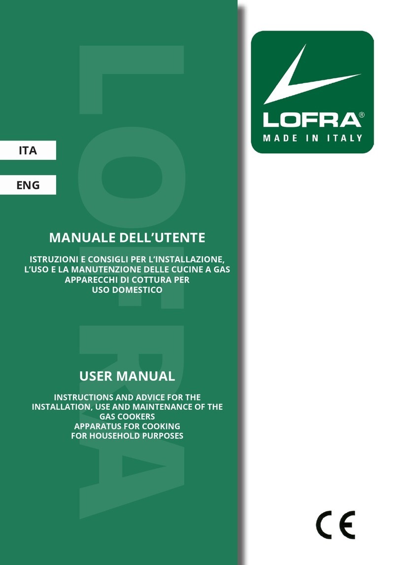 Lofra UDV66MFE Series User manual Lofra UDV66MFE Series User manual