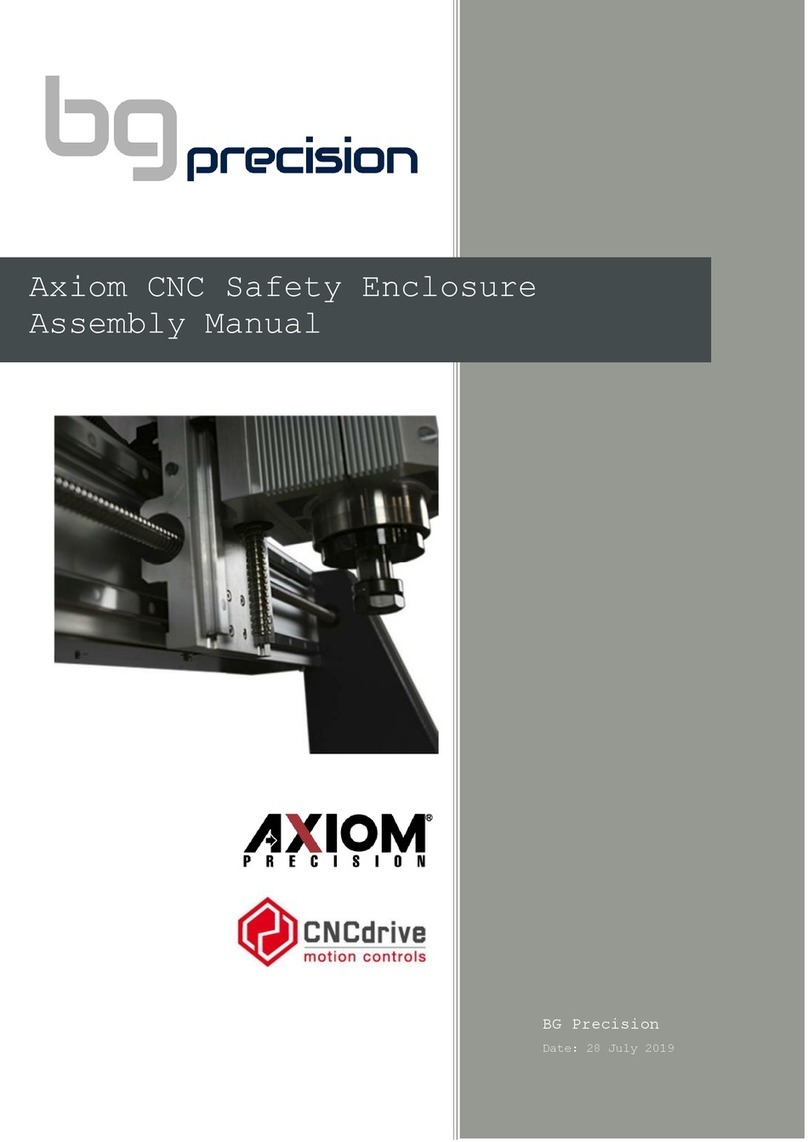 Axiom CNC Series Assembly manual