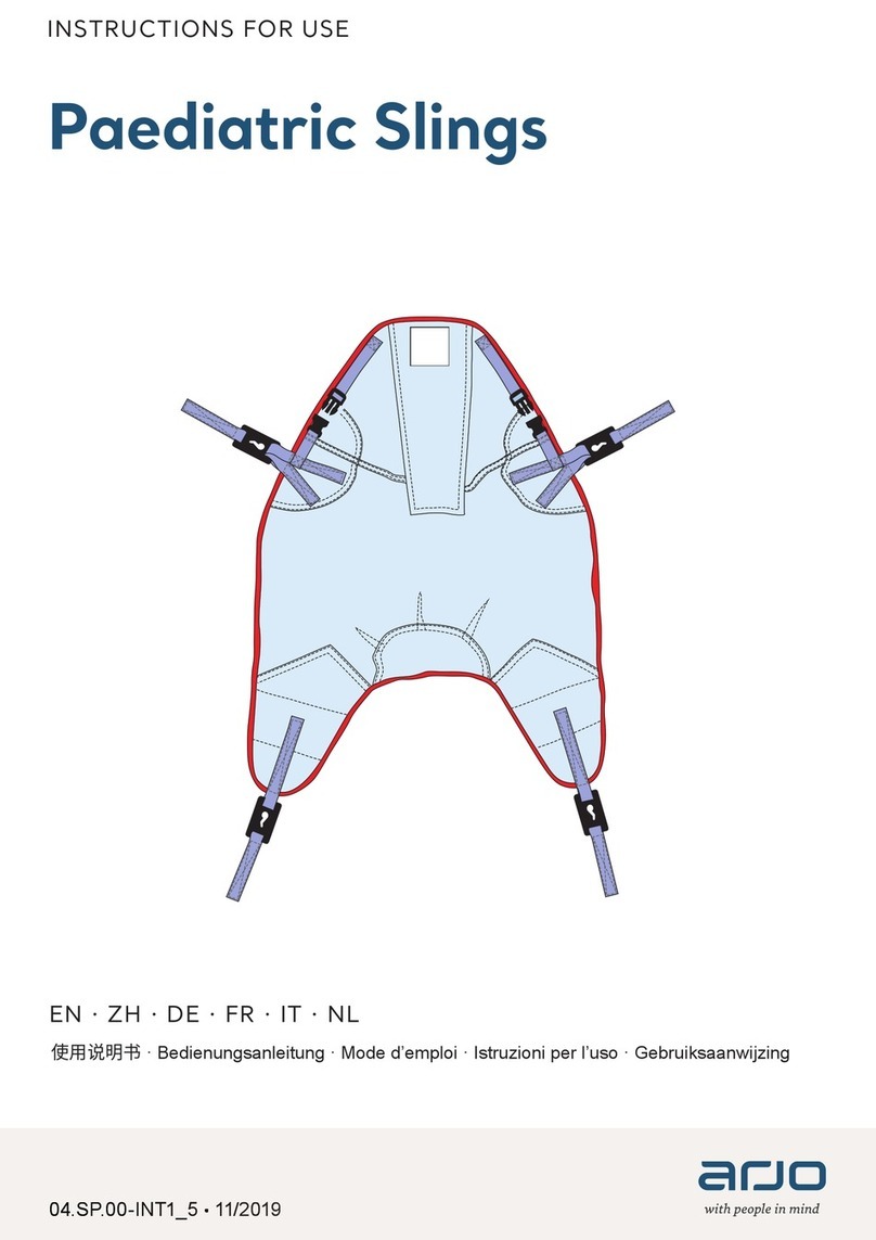 Arjo MAA4020M User manual Arjo MAA4020M User manual